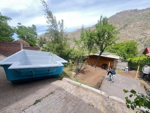 Proyecto Arrayán, instalación del casco, foto 2