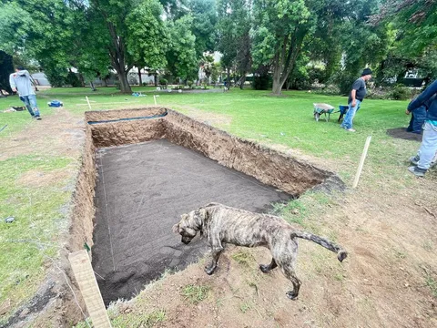 Proyecto Alerce, excavación, foto 1